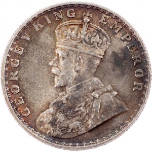 British India, 1/2 Rupee 1918, Bombay