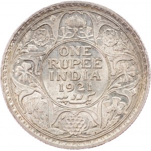 British India, 1 Rupee 1921, Bombay