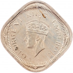 Inde britannique, 2 Annas 1939, Calcutta