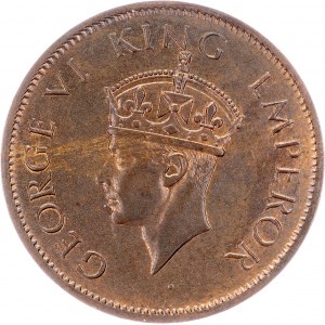 Inde britannique, 1/4 Anna 1942, Calcutta