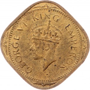 Inde britannique, 2 Annas 1943, Bombay