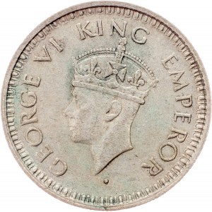 British India, 1/4 Rupee 1944, Bombay