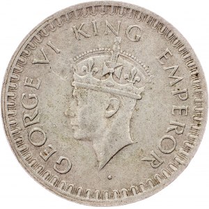 British India, 1/2 Rupee 1945, Bombay
