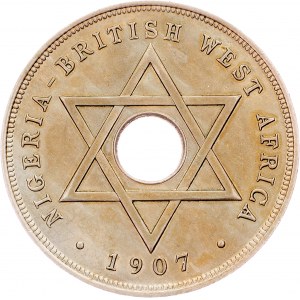 British West Africa, 1 Penny 1907, London