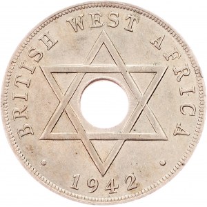 British West Africa, 1 Penny 1942, London