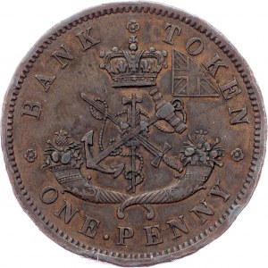 Canada, 1 Penny 1857