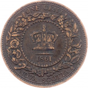 Canada, 1 Cent 1861, London