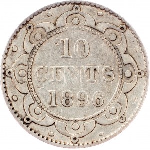 Canada, 10 Cents 1896, London