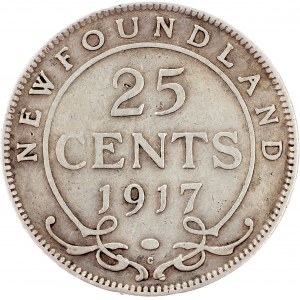 Kanada, 25 Cents 1917, Ottawa