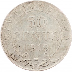 Canada, 50 Cents 1919, Ottawa