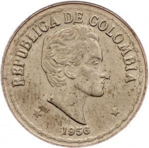 Colombia, 20 Centavos 1956, Bogota