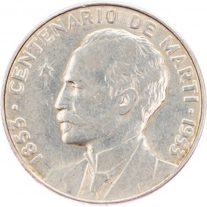 Cuba, 50 Centavos 1953, Philadelphia