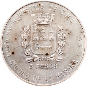 Kuba, 5 pesos 1988, Hawana