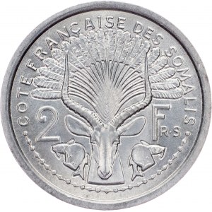 Djibouti, 2 Francs 1965, Paris
