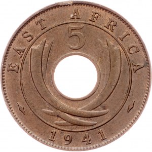 Východní Afrika, 5 centů 1941, Bombaj