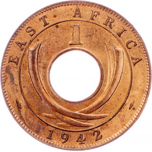 Východní Afrika, 1 Cent 1942, Londýn