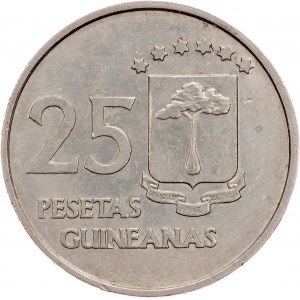 Gwinea Równikowa, 25 peset 1969, Madryt