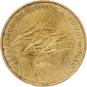 Equatorial Guinea, 5 Francos 1985, Pessac