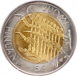 Finland, 5 Euro 2007, Vantaa