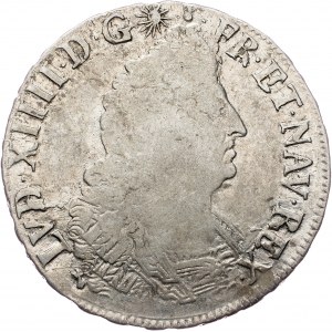 Francúzsko, 1/2 Ecu 1695, Metz