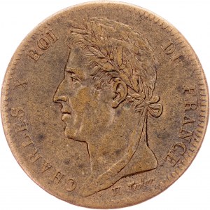 French West Indies, 10 Centimes 1825, Paris