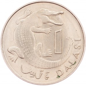 Gambia, 1 Dalasi 1971, Llantrisant