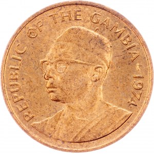 Gambia, 1 Butut 1974, Llantrisant
