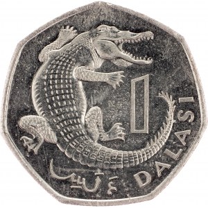 Gambia, 1 Dalasi 1998, Llantrisant
