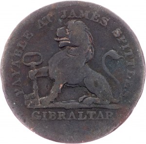Gibraltar, 2 Quarts 1820