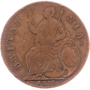 Great Britain, 1/2 Penny 1675