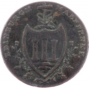 Great Britain, 1/2 Penny 1792