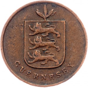 Guernsey, 1 Doppel 1830, Handsworth