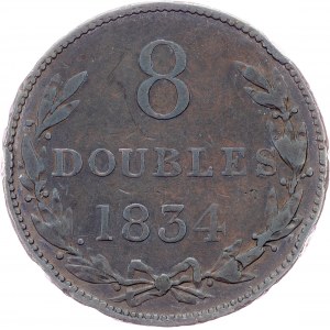 Guernsey, 8 čtyřhry 1834, Handsworth