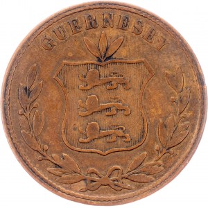 Guernsey, 8 Doubles 1864, Birmingham (Henry Jay & Co.)