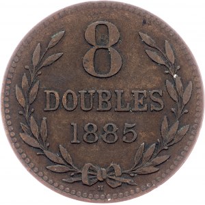 Guernsey, 8 Doubles 1885, Heaton