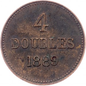 Guernsey, 4 Doppelgänger 1889, Heaton
