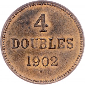 Guernsey, 4 Doppelgänger 1902, Heaton