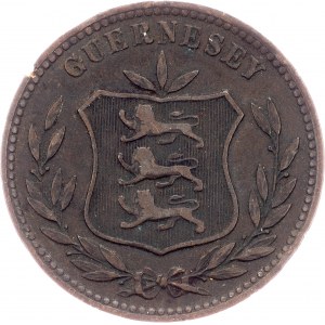 Guernsey, 8 Doppelspiele 1902, Heaton