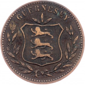 Guernsey, 8 Doppelspiele 1903, Heaton
