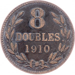 Guernsey, 8 Doubles 1910, Heaton