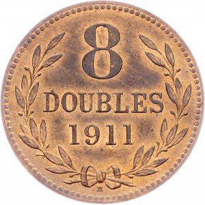 Guernsey, 8 Doubles 1911, Heaton