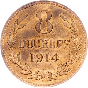 Guernsey, 8 Doubles 1914, Heaton