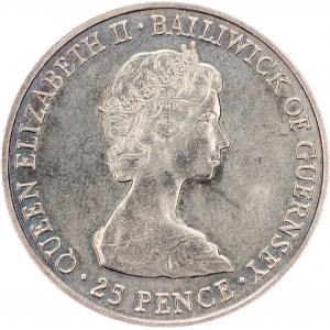 Guernsey, 25 pensów 1980