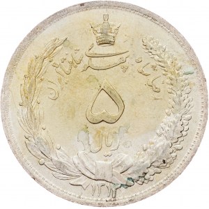 Iran, 5 riali 1933