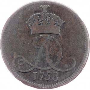 Isle of Man, 1 Penny 1758, London