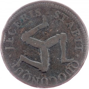 Isle of Man, 1 Penny 1758, London
