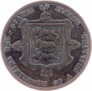 Jersey, 1/13 Shilling 1870