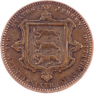 Jersey, 1/26 szylinga 1870, Londyn