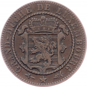 Luxembourg, 10 Centimes 1870, Brussels