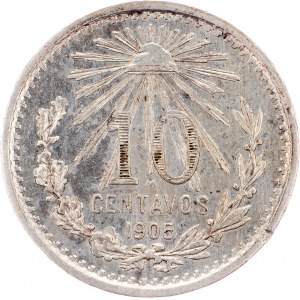 Mexico, 10 Centavos 1905, Mexico City